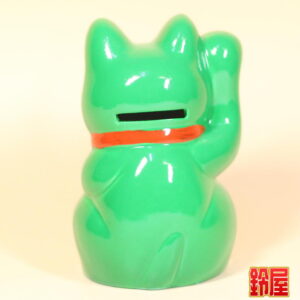 猫好きへの開業祝い・緑色2